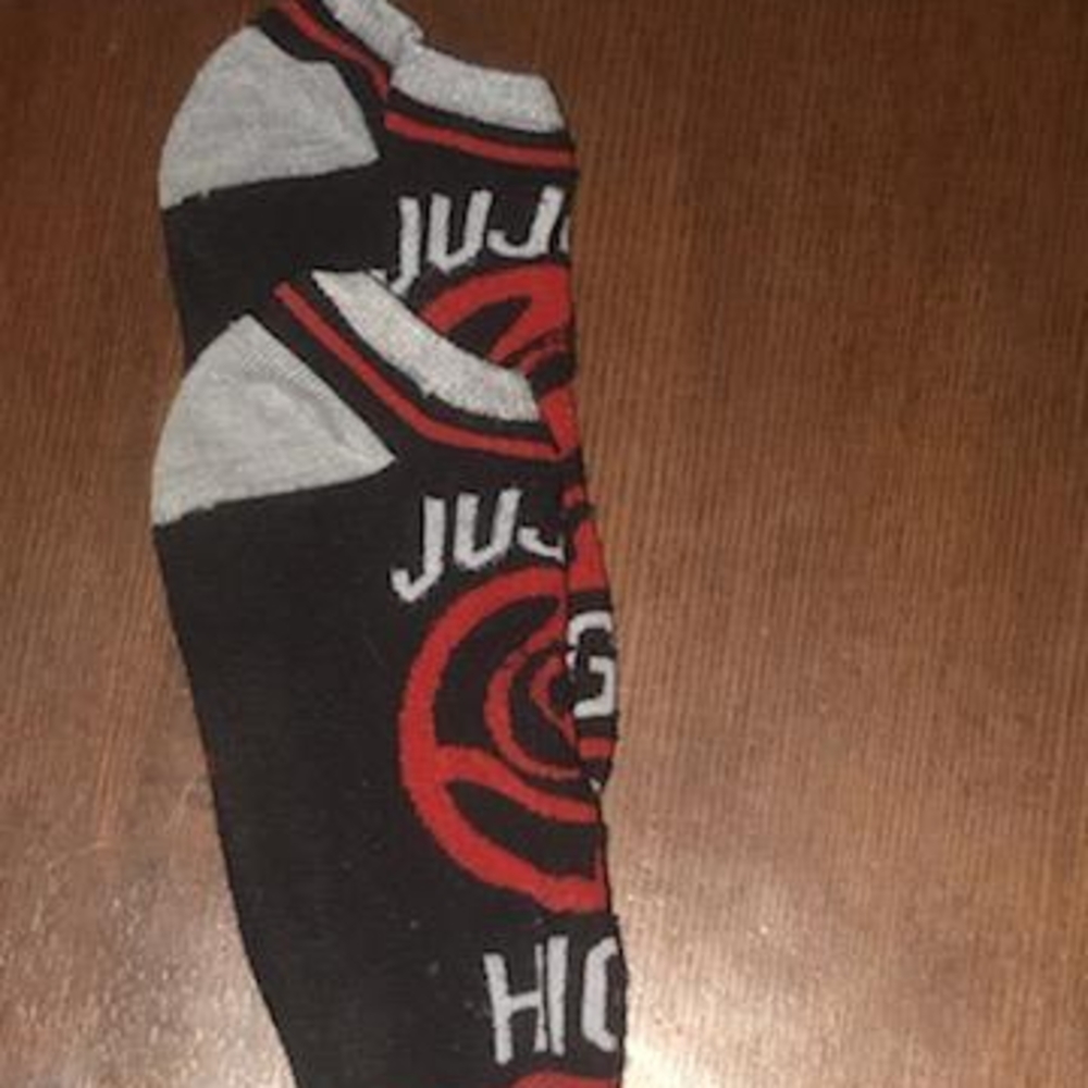 Black and Gray Men's Socks